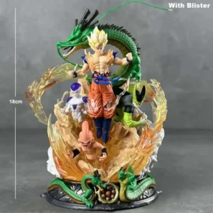 Dragon Ball Z Goku & Shenron Battle Diorama Figure – 18cm