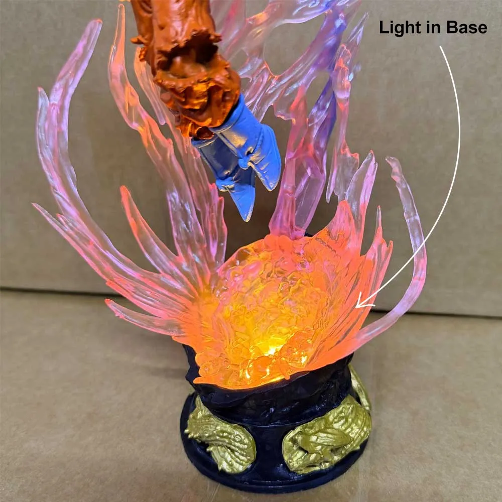Dragon Ball Super Ultra Instinct Goku LED Light Figure – 24cm - Image 2