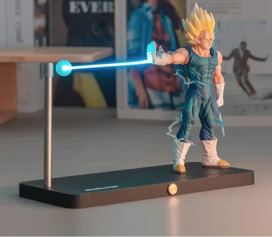 Dragon Ball Z Super Saiyan Vegeta Magnetic LED Light Figure