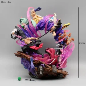 One Piece Roronoa Zoro Wano Battle Figure – 23cm